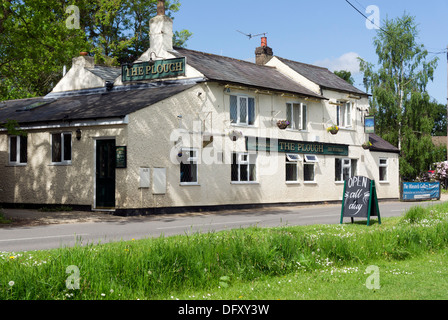 The Plough, a roadside village pub Hyde Heath Bucks UK Stock Photo