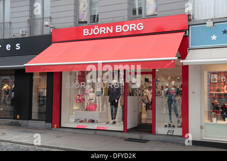 The Bjorn Borg clothing store in Ghent (Gent), East Flanders, Belgium Stock Photo - Alamy