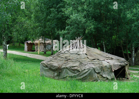 France, Ariege - Parc Prehistorique, Tarascon-sur-Ariege, near Foix. Stock Photo