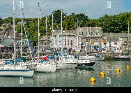 Harbour at Padstow, Cornwall, England Stock Photo