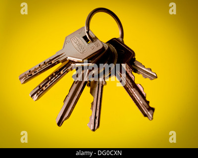 Group of keys Stock Photo