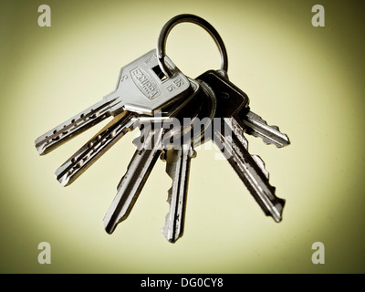 Group of keys Stock Photo