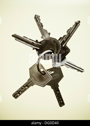 Group of keys Stock Photo