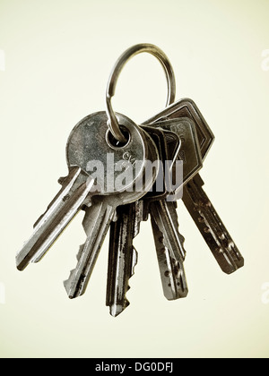Group of keys Stock Photo