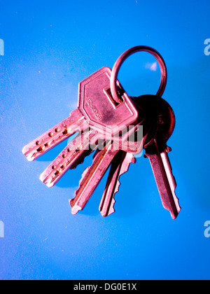 Group of keys Stock Photo