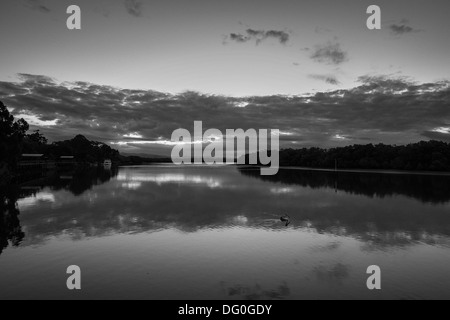 At Deepwater Bend, Tinchi Tamba Wetlands, Brisbane, Queensland, Australia Stock Photo