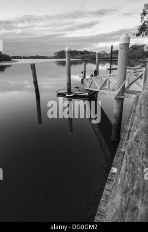 At Deepwater Bend, Tinchi Tamba Wetlands, Brisbane, Queensland, Australia Stock Photo