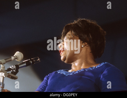 ELLA FITZGERALD  (1917-1996) American jazz singer about 1968 Stock Photo