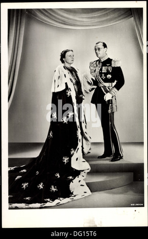 Ak H.M. Königin Juliana mit Prinz Bernhard, Niederlande, Lippe; Stock Photo