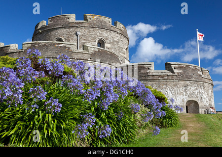 St Mawes Castle, Cornwall Stock Photo