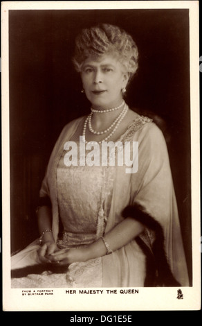 Ak Her Majesty The Queen Mary, Königin Maria von Teck, Tuck; Stock Photo