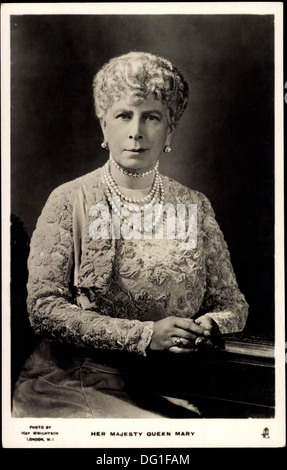 Ak Her Majesty Queen Mary, Königin Maria von Teck, England; Stock Photo