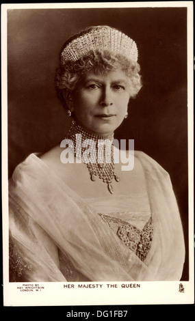 Ak Her Majesty Queen Mary, Königin Maria von Teck, England; Stock Photo