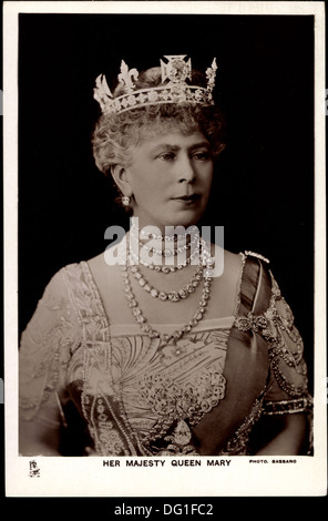 Ak Her Majesty Queen Mary, Königin Maria von Teck, England; Stock Photo