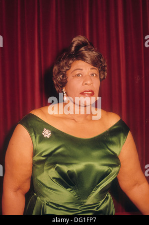 ELLA FITZGERALD (1917-1996)  US jazz singer about  1975 Stock Photo