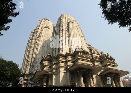 Birla Mandir (Hindu Temple) in Kolkata, West Bengal in India as seen on Nov 30, 2012. Stock Photo