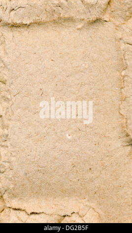 rough straw packaging board Stock Photo