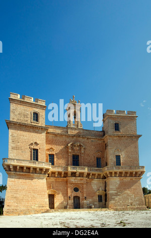 Selmun Palace  Mellieha Malta Stock Photo