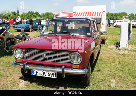 Soviet family car VAZ-2101 Stock Photo