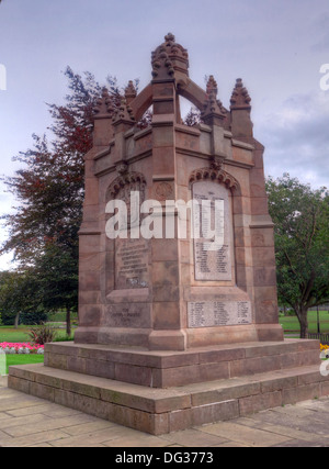 The Dalkeith park war memorial Midlothian Stock Photo