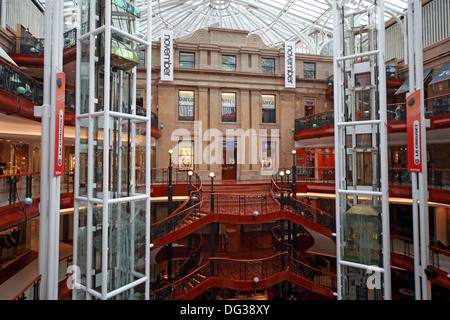 Princes Square Shopping Centre Interior Glasgow City Centre Strathclyde Scotland UK Stock Photo