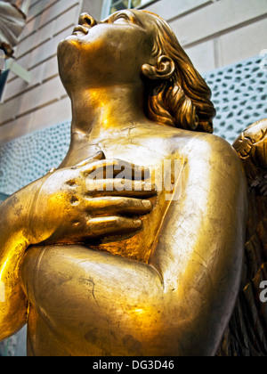 Female angel figurehead on display at the National Maritime Museum ...