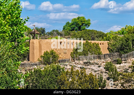 El Rancho de la Golondrinas, Los Pinos Road, Santa Fe, New Mexico Stock Photo