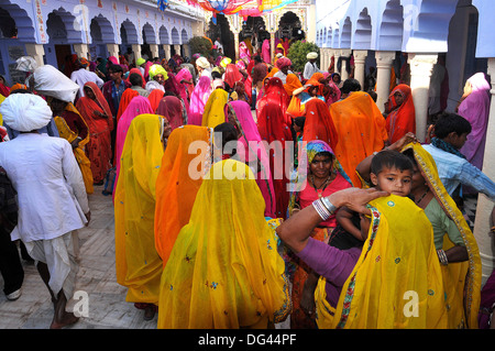 Rajasthani women, Pushkar, Rajasthan, India, Asia Stock Photo