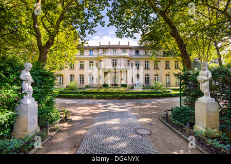 Wannsee House in Berlin, Germany. Stock Photo