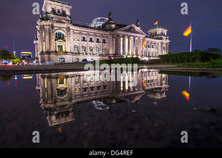 Reichstag Parliament Building in Berlin, Germany Stock Photo