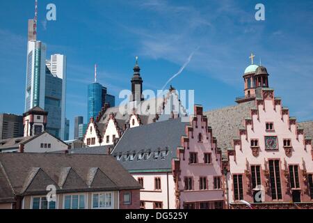 The Römerberg plaza one of the major landmarks in Frankfurt am Main ...
