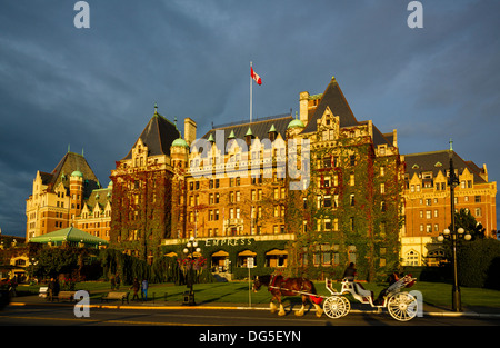 The Empress Hotel, Victoria, Vancouver Island, British Columbia