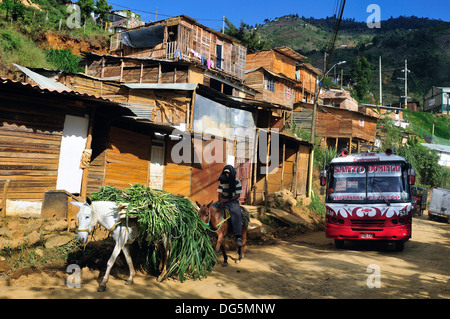 Santo Domingo district in MEDELLIN .Department of Antioquia. COLOMBIA Stock Photo