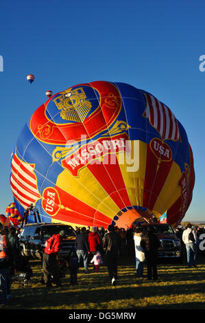 The Albuquerque International Balloon Fiesta in Albuquerque, New Mexico, USA Stock Photo
