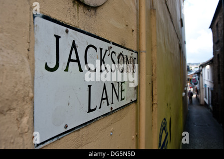 A view of Jackson's  in the town of Carmarthen,Carmarthenshire,Wales,UK Stock Photo
