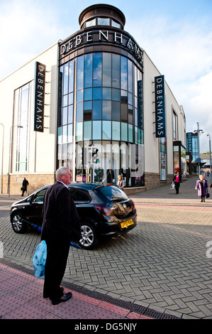 Debenhams, in Carmarthen Town,Carmarthenshire,Wales,Welsh,U.K Stock ...