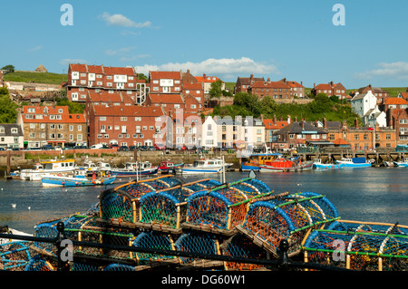 Whitby Harbour, Whitby, North Yorkshire, England Stock Photo