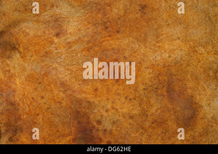 rusty red stained concrete floor background texture Stock Photo
