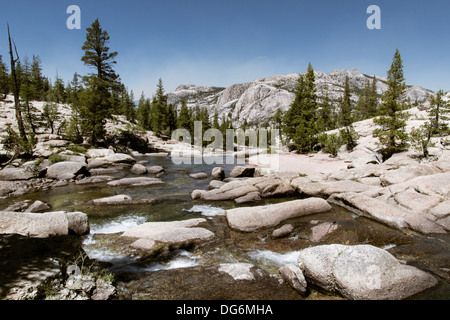Tuolumne River at Yosemite National Park in California Stock Photo