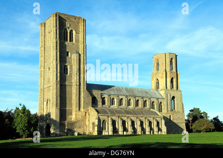 Wymondham Abbey, Norfolk, England UK English medieval abbeys churches Stock Photo