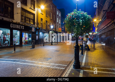 Dublin Night Cityscape Stock Photo - Alamy