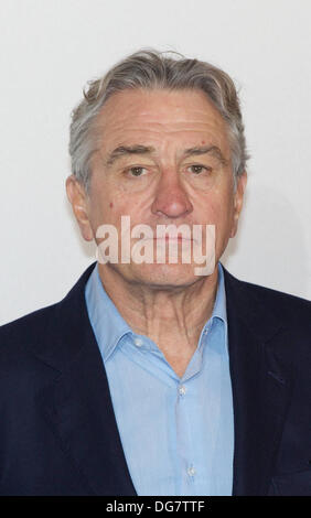 Berlin, Germany. 15th Oct, 2013. American actor Robert de Niro arrives to the premiere of the movie 'Malavita - The Family' in the Kulturbrauerei in Berlin, Germany, 15 October 2013. The film opens in German cinemas on 21 November 2013. Photo: Jörg Carstensen/dpa/Alamy Live News Stock Photo