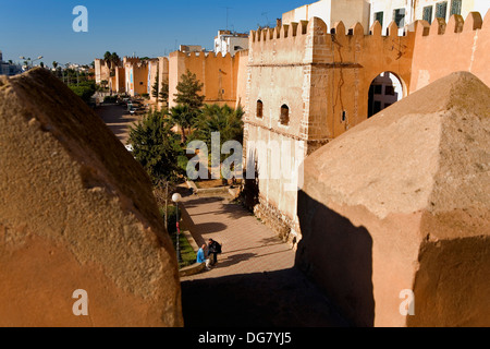Tunez: Sfax. Walls of the medina. Stock Photo