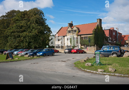 Mallyan Spout Hotel exterior Goathland village North Yorkshire England UK United Kingdom GB Great Britain Stock Photo