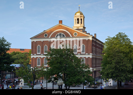 Faneuil Hall, Boston, Massachusetts USA Stock Photo