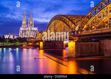 Cologne Cathedral in Cologne, Germany. Stock Photo