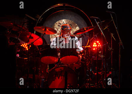 British-American rock band 'Fleetwood Mac' live concert at the O2 World in Berlin. October 16, 2013. Stock Photo