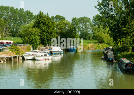 River Thames, Lechlade, Gloucestershire, England Stock Photo