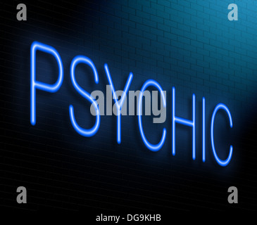 Psychic concept. Stock Photo