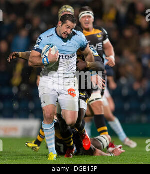 Wycombe, UK. 17th Oct, 2013. during the Amlin Challenge Cup Pool 4 game between London Wasps and Bayonne from Adams Park. Credit:  Action Plus Sports/Alamy Live News Stock Photo